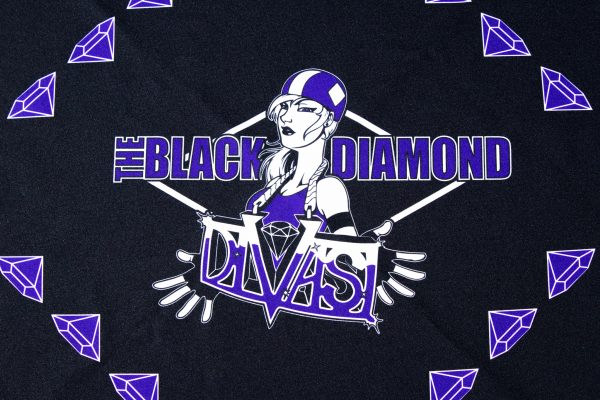 Black Diamond Diva Bandana