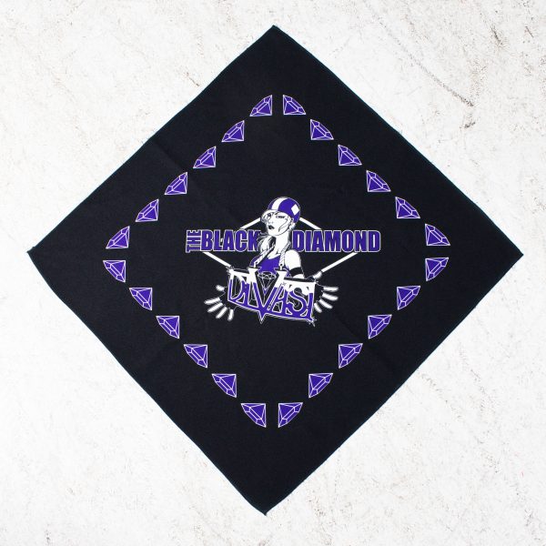 Black Diamond Diva Bandana