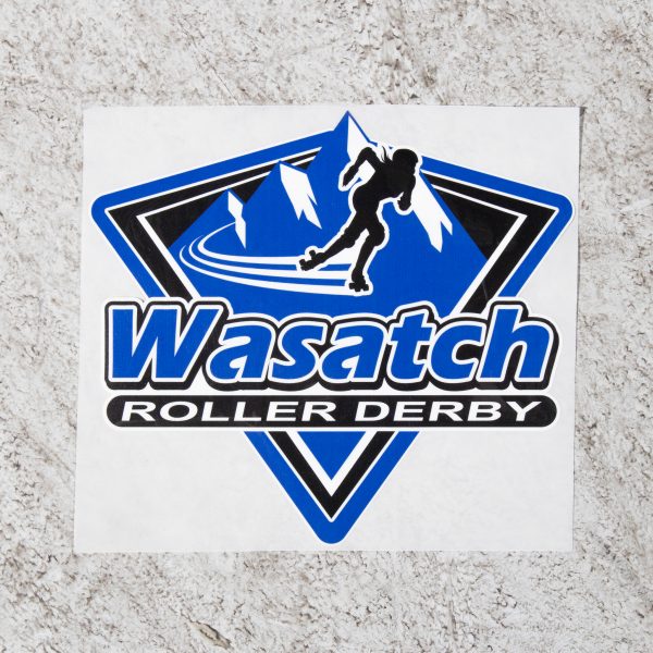 Wasatch Roller Derby Car Decal